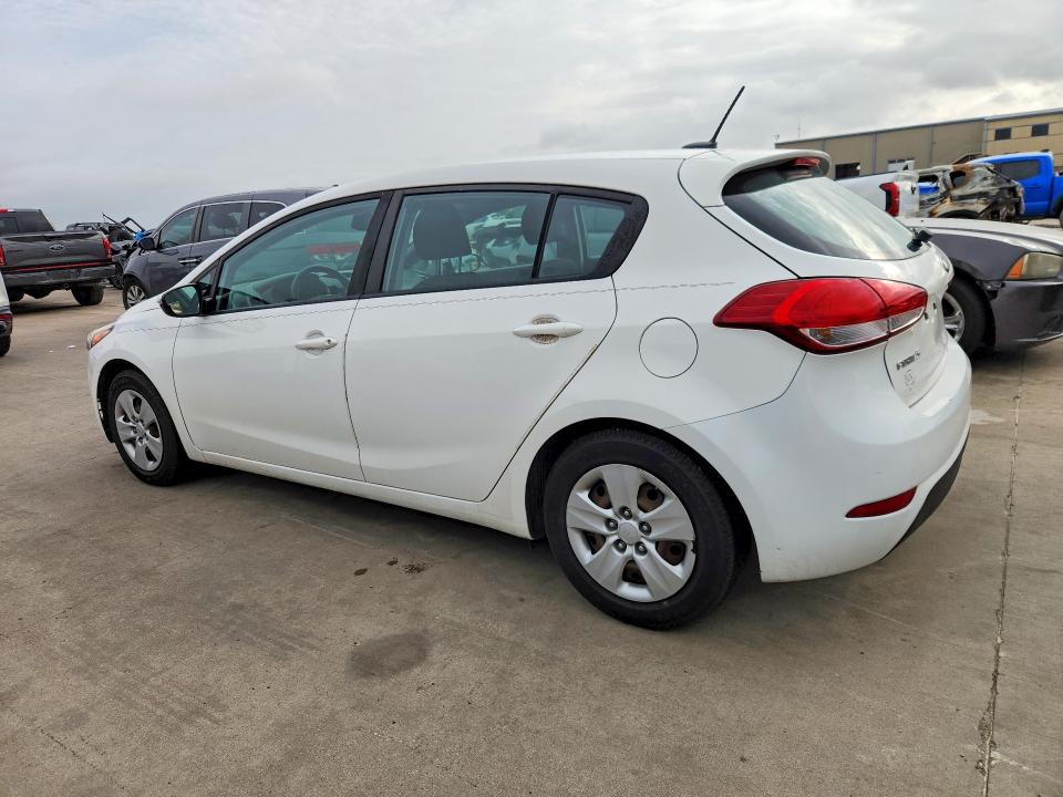 2017 Kia Forte VIN KNAFK5A87H5718209 COPART salvage auction — REAR END, TX - CERT OF TITLE-REBUILT SALVAGE (P), sold $950 on 2026-07-30 (photo 2)