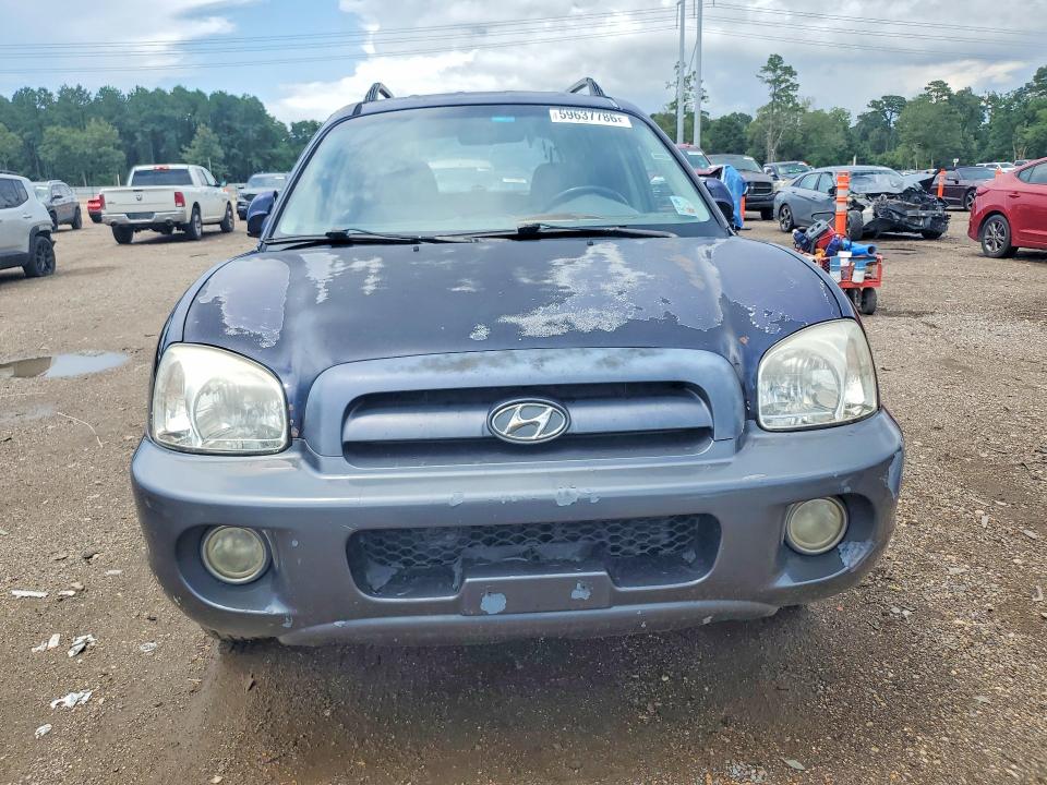 2005 Hyundai Santa fe VIN KM8SC13D75U875267 COPART salvage auction — SIDE, LA - CERT OF TITLE-SALVAGE (P), sold $225 on 2026-07-21 (photo 5)