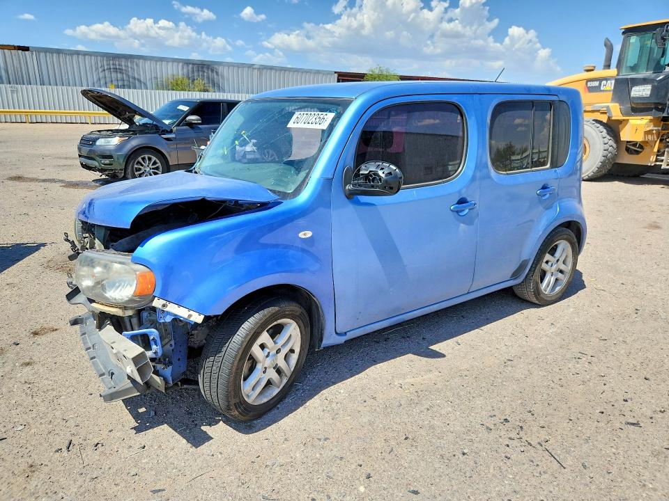 2013 Nissan Cube VIN JN8AZ2KR8DT300377 COPART salvage auction — UNDERCARRIAGE, Az - Cert Of Title - Salvage, sold $450 on 2026-07-17 (photo 1)