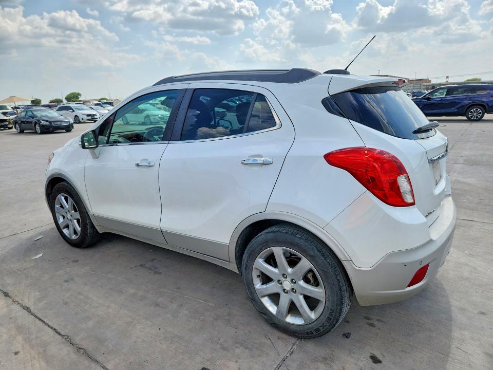 2016 Buick Encore VIN KL4CJDSB2GB715533 COPART salvage auction — FRONT END, TX - CERTIFICATE OF TITLE (P), sold $700 on 2026-07-27 (photo 2)