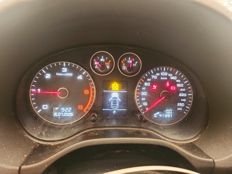 2012 Audi A3 VIN WAUJJCFM5CA003615 COPART salvage auction — FRONT END, ON - PERMIT NO BRAND - UNFIT, sold $300 on 2026-07-28 (photo 9)