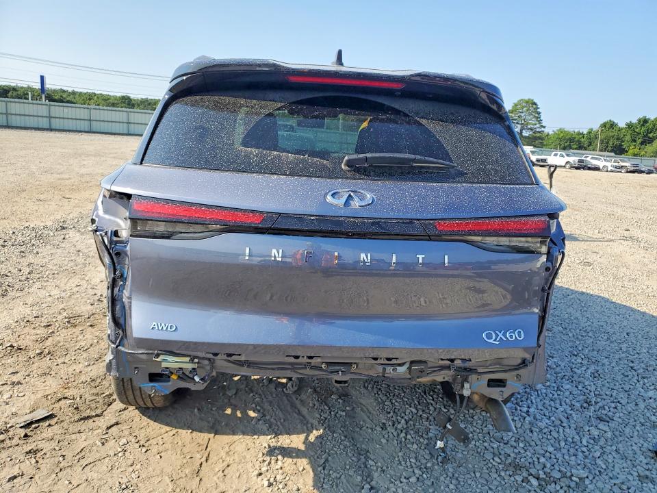 2023 Infiniti Qx60 VIN 5N1DL1HU4PC376405 COPART salvage auction — FRONT END, AR - CERT OF TITLE-SALVAGE, sold $14,400 on 2026-08-24 (photo 6)