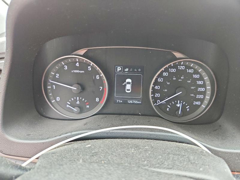 2017 Hyundai Elantra VIN KMHD84LF8HU428612 COPART salvage auction — FRONT END, Nb - Clean Title, sold $3,600 on 2026-09-03 (photo 9)
