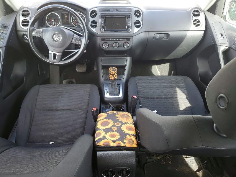 2015 Volkswagen Tiguan VIN WVGAV7AX2FW518896 COPART salvage auction — FRONT END, Tx - Bonded Title - Salvage, sold $550 on 2026-07-31 (photo 8)