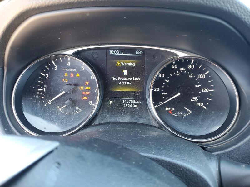 2015 Nissan VIN KNMAT2MT9FP589545 COPART salvage auction — FRONT END, Ca - Salvage Certificate, sold $750 on 2026-07-31 (photo 9)