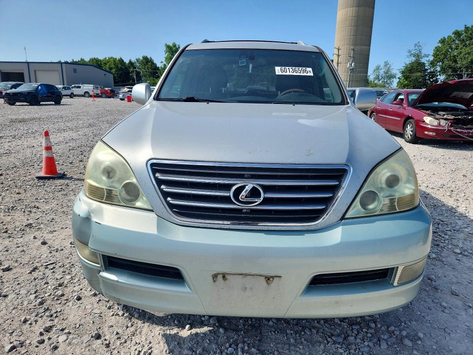 2004 Lexus Gx 470 VIN JTJBT20X940045045 COPART salvage auction — FRONT END, MI - DEALER ONLY CLEAN TITLE, sold $1,450 on 2026-07-30 (photo 5)