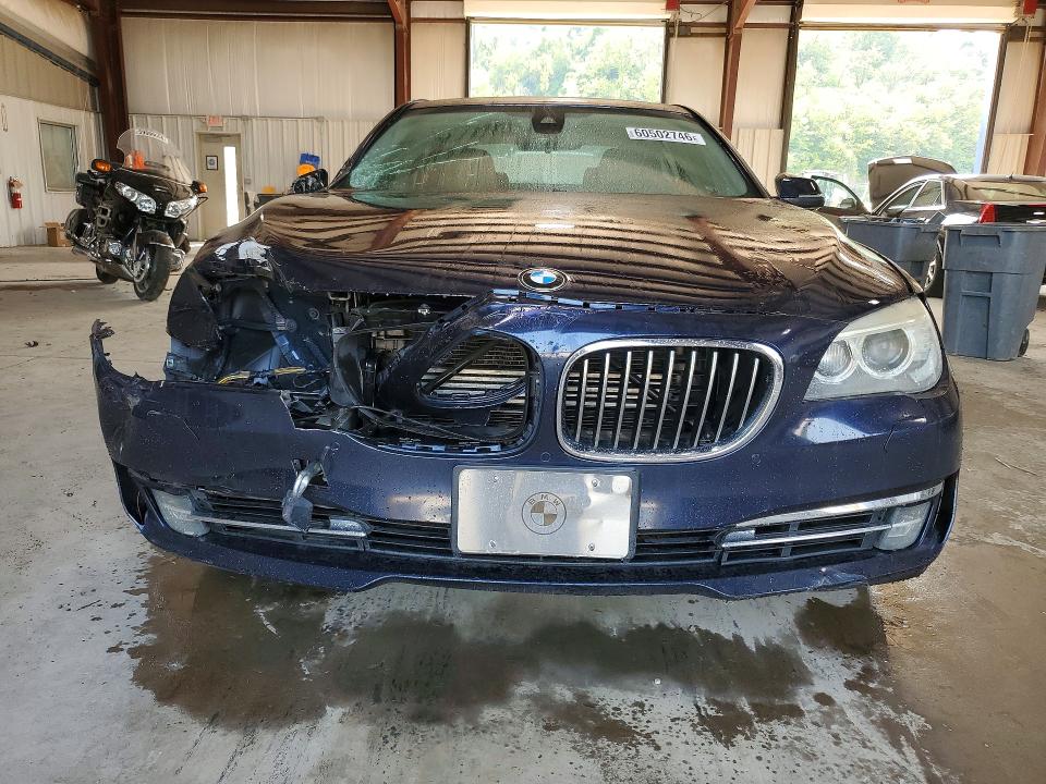2013 BMW 7er VIN WBAYF8C56DDE59328 COPART salvage auction — FRONT END, Pa - Certificate Of Salvage, sold $425 on 2026-07-29 (photo 5)