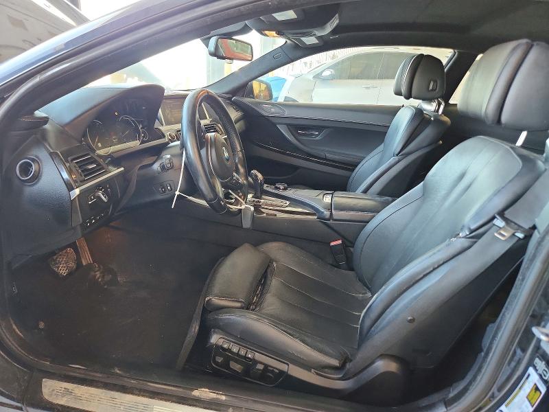2015 BMW 6er VIN WBALY1C51FDZ73552 COPART salvage auction — HAIL, Ne - Cert Of Title-Salvage, sold $4,000 on 2026-07-28 (photo 7)