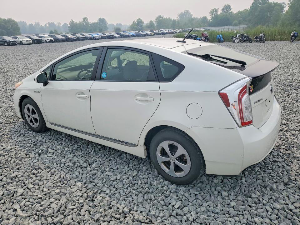 2012 Toyota Prius VIN JTDKN3DU8C1546679 COPART salvage auction — SIDE, OH - CERT OF TITLE-SALVAGE, sold $1,900 on 2026-07-27 (photo 2)