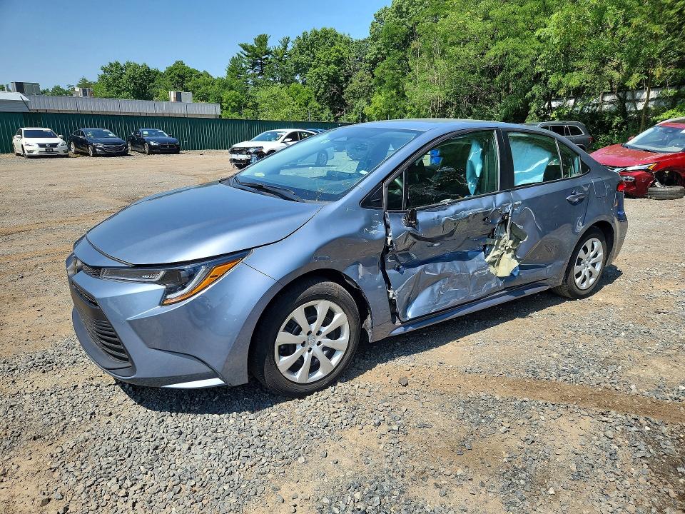 2025 Toyota Corolla VIN 5YFB4MDEXSP231457 COPART salvage auction — SIDE, FL - CERTIFICATE OF TITLE, sold $7,200 on 2026-07-20 (photo 1)