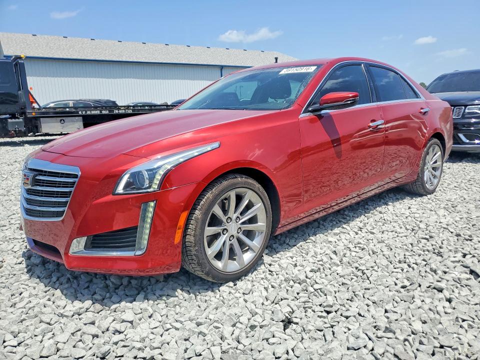 2019 Cadillac Cts VIN 1G6AX5SS6K0138269 COPART salvage auction — HAIL, Oh - Cert Of Title-Salvage, sold $10,100 on 2026-07-09 (photo 1)