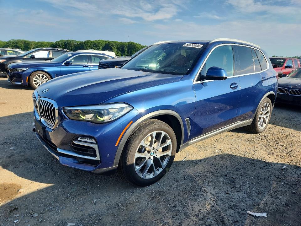 2019 BMW X5 VIN 5UXCR6C50KLL39676 COPART salvage auction — MINOR DENT/SCRATCHES, Ma - Certificate Of Title, sold $3,050 on 2026-07-22 (photo 1)