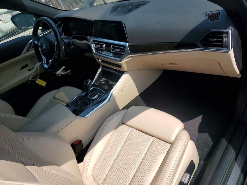 2022 BMW 4er VIN WBA23AT04NCJ52531 COPART salvage auction — FRONT END, Md - Cert Of Salvage < 75% Damage, sold $10,700 on 2026-08-20 (photo 8)