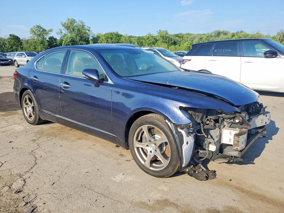 2011 Lexus Ls 460 VIN JTHCL5EF6B5011930 COPART salvage auction — FRONT END, Ny - Mv-907A Salvage Certificate, sold $725 on 2026-07-23 (photo 4)