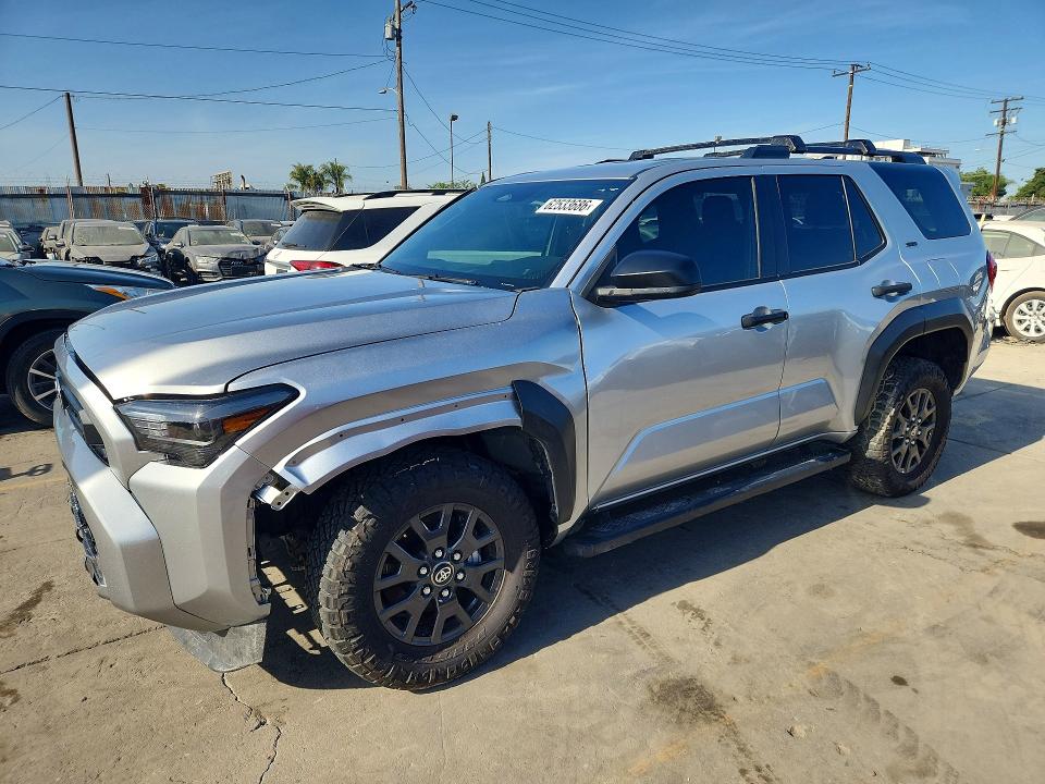2025 Toyota 4runner VIN JTEVA5AR7S5003489 — COPART salvage auction photo