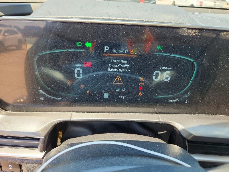 2025 Kia VIN 5XYP64GC2SG580532 COPART salvage auction — FRONT END, Tx - Salvage Vehicle Title, sold $11,700 on 2026-07-13 (photo 9)