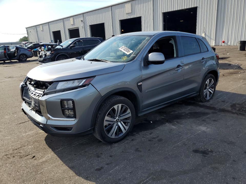 2021 Mitsubishi Outlander VIN JA4APUAU3MU010524 COPART salvage auction — FRONT END, Fl - Certificate Of Title, sold $3,750 on 2026-07-29 (photo 1)