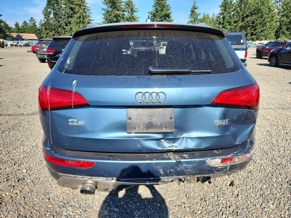 2017 Audi Q5 VIN WA1L2AFP3HA078726 COPART salvage auction — REAR END, Wa - Bill Of Sale, sold $175 on 2026-07-28 (photo 6)