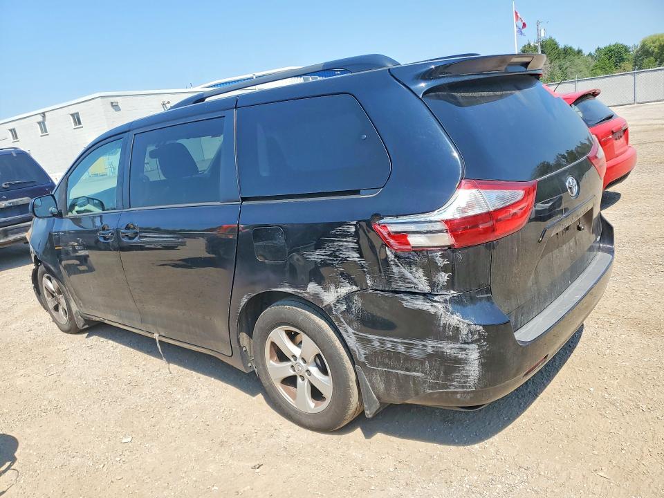 2017 Toyota Sienna VIN 5TDKZ3DC3HS860391 COPART salvage auction — FRONT END, On - Permit No Brand - Unfit, sold $275 on 2026-07-30 (photo 2)