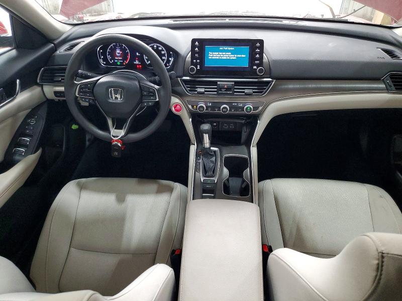 2021 Honda Accord VIN 1HGCV1F14MA038711 COPART salvage auction — FRONT END, Ny - Mv-907A Salvage Certificate, sold $1,450 on 2026-07-20 (photo 8)