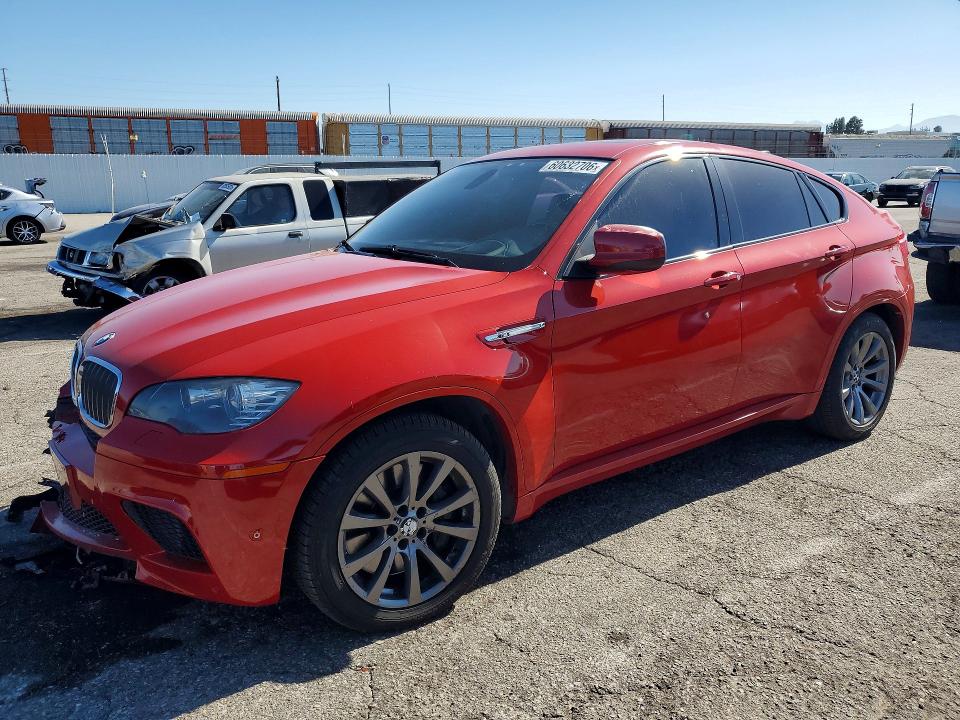 2011 BMW X6 VIN 5YMGZ0C54BLK14171 COPART salvage auction — FRONT END, CA - SALVAGE CERTIFICATE, sold $1,800 on 2026-07-28 (photo 1)