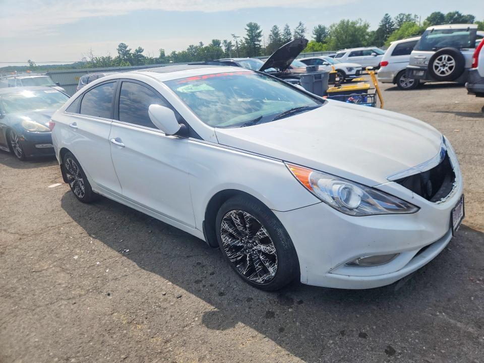 2011 Hyundai Sonata VIN 5NPEC4AC9BH116266 COPART salvage auction — FRONT END, Pa - Certificate Of Salvage, sold $400 on 2026-07-31 (photo 4)