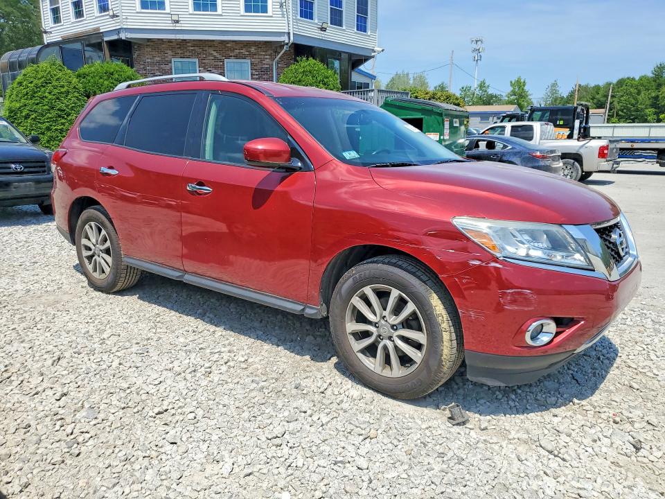 2016 Nissan Pathfinder VIN 5N1AR2MM4GC655737 COPART salvage auction — MINOR DENT/SCRATCHES, Ma - Certificate Of Title, sold $400 on 2026-07-10 (photo 4)