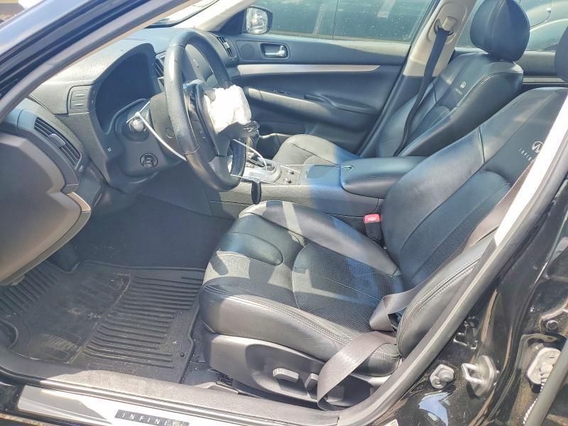 2013 Infiniti G37 VIN JN1CV6AP1DM715397 COPART salvage auction — FRONT END, AL - CERT OF TITLE-SALVAGE TITLE, sold $1,400 on 2026-07-14 (photo 7)