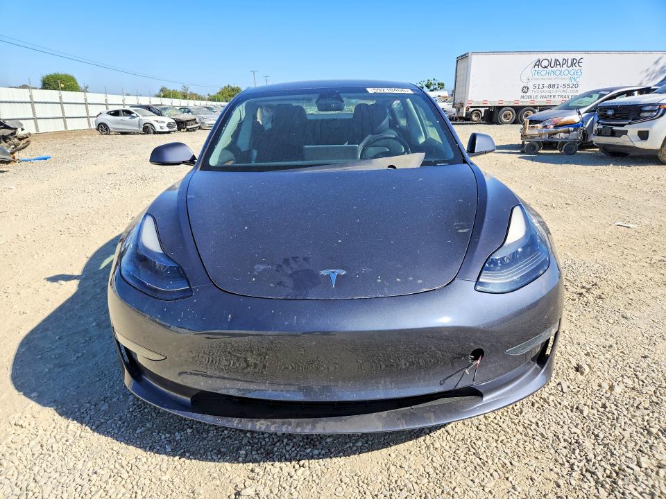 2023 Tesla Model 3 VIN 5YJ3E1EA6PF417513 COPART salvage auction — SIDE, Ca - Salvage Certificate, sold $6,900 on 2026-07-14 (photo 5)