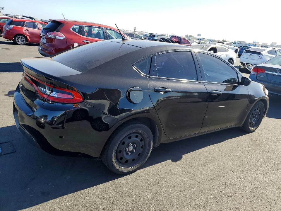 2014 Dodge Dart VIN 1C3CDFAA5ED883576 COPART salvage auction — FRONT END, Ca - Dis/Dlr/Exp Only Clean Title, sold $225 on 2026-07-22 (photo 3)