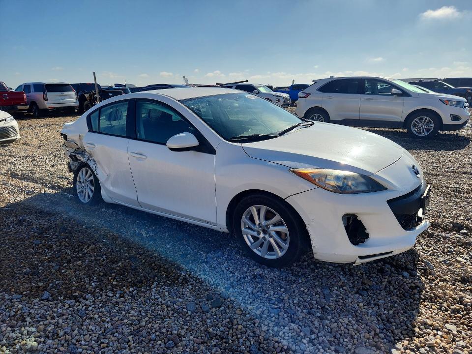 2012 Mazda 3 VIN JM1BL1V70C1693517 COPART salvage auction — REAR END, Tx - Salvage Vehicle Title, sold $90 on 2026-07-28 (photo 4)