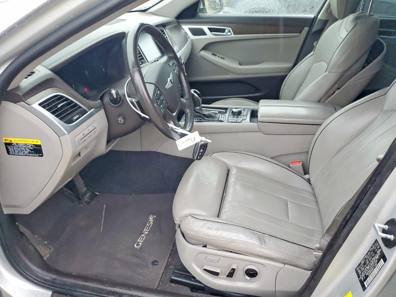 2015 Hyundai Genesis VIN KMHGN4JE5FU071306 COPART salvage auction — FRONT END, MA - CERT OF TITLE-RECONSTRCTD COLL, sold $2,600 on 2026-07-27 (photo 7)