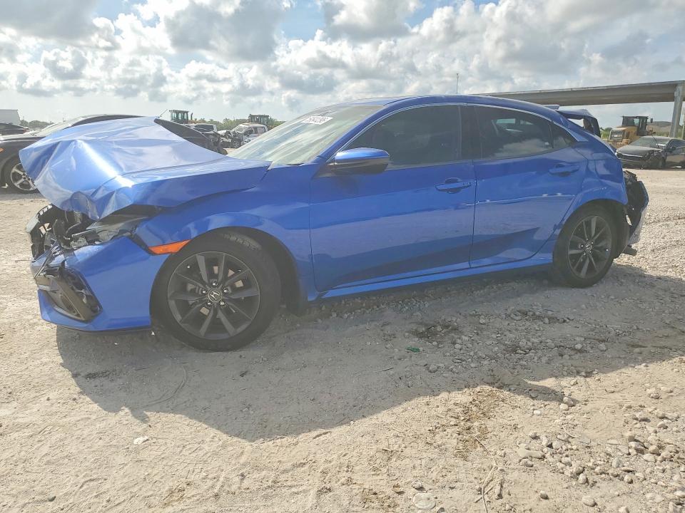 2020 Honda VIN SHHFK7H87LU222160 COPART salvage auction — REAR END, FL - CERT OF TITLE SLVG REBUILDABLE, sold $30 on 2026-07-28 (photo 1)