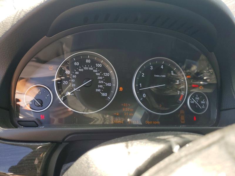 2011 BMW 5 series VIN WBAFR7C56BC602481 COPART salvage auction — FRONT END, Ca - Salvage Certificate, sold $1,050 on 2026-07-27 (photo 9)