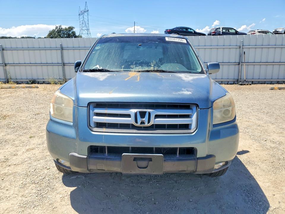 2007 Honda Pilot VIN 5FNYF28427B008293 COPART salvage auction — BURN, Ca - Dis/Dlr/Exp Only Clean Title, sold $675 on 2026-07-31 (photo 5)