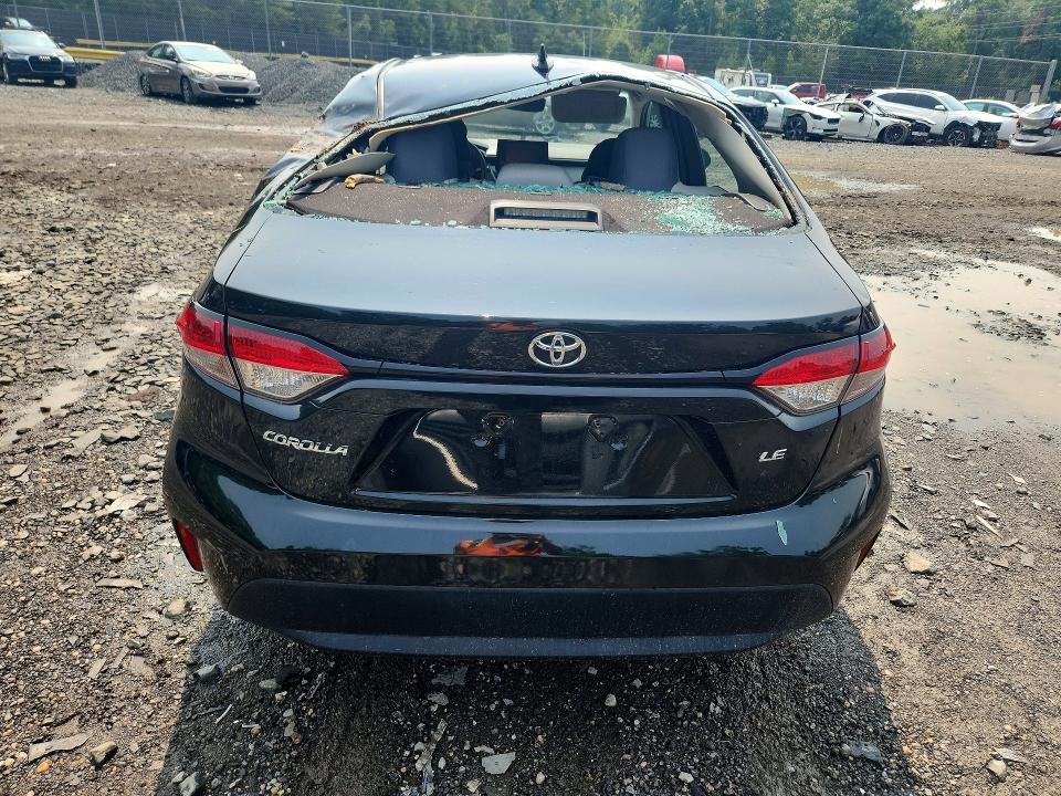 2022 Toyota Corolla VIN 5YFEPMAE0NP363141 COPART salvage auction — WATER/FLOOD, Md - Cert Of Salvage-Flood Damage, sold $4,150 on 2026-07-31 (photo 6)