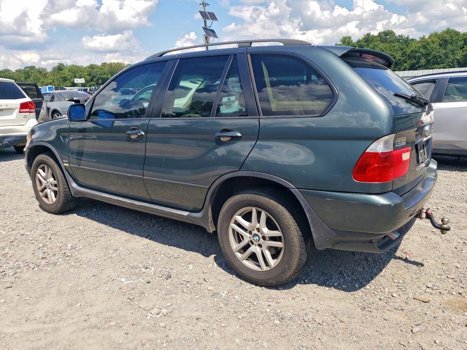 2005 BMW X5 VIN 5UXFA13535LY11834 COPART salvage auction — ENGINE BURN, Ga - Cert Of Title-Salvage, sold $200 on 2026-07-28 (photo 2)