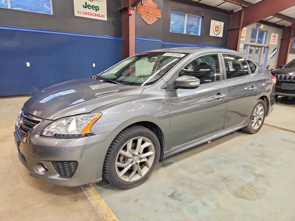 2015 Nissan Sentra VIN 3N1AB7AP9FY313679 COPART salvage auction — MINOR DENT/SCRATCHES, Ct - Certificate Of Title, sold $2,450 on 2026-07-28 (photo 1)