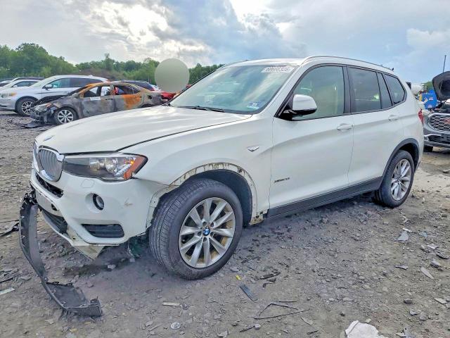 2015 BMW X3 VIN 5UXWX9C55F0D53295 COPART salvage auction — FRONT END, Pa - Certificate Of Salvage, sold $3 on 2026-07-29 (photo 1)