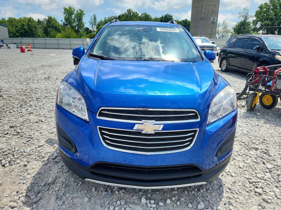 2016 Chevrolet Trax VIN KL7CJLSBXGB604726 COPART salvage auction — FRONT END, Mi - Certificate Of Title, sold $525 on 2026-07-16 (photo 5)