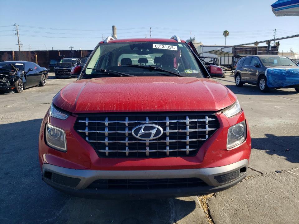 2020 Hyundai Venue VIN KMHRC8A37LU037917 COPART salvage auction — SIDE, PA - CERTIFICATE OF SALVAGE, sold $1,150 on 2026-07-22 (photo 5)