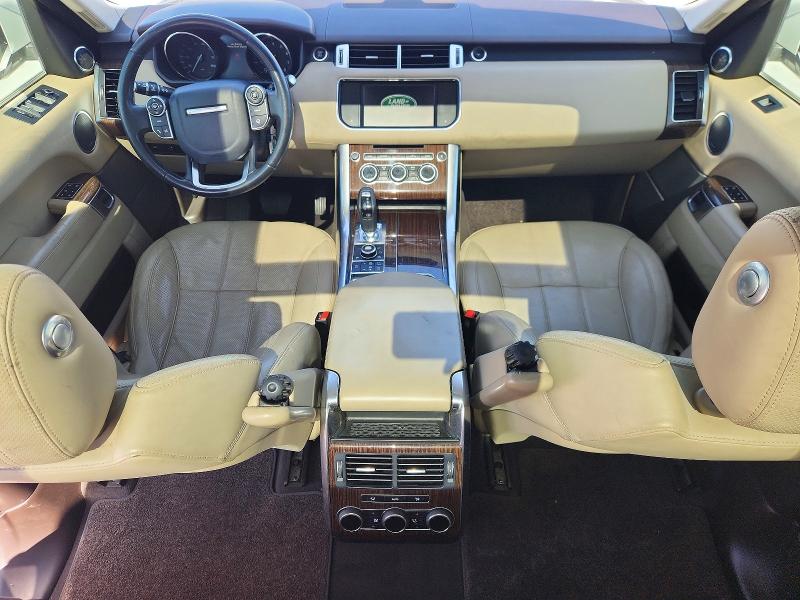 2015 Land rover Range rover sport VIN SALWR2VF0FA518906 COPART salvage auction — NORMAL WEAR, Tx - Certificate Of Title, sold $2,350 on 2026-07-17 (photo 8)
