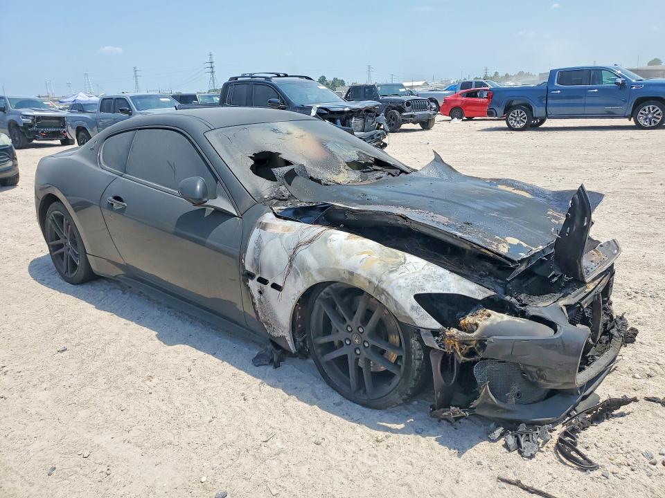 2017 Maserati Granturismo VIN ZAM45VLA5H0221072 COPART salvage auction — Burn Engine, TX - NONREPAIRABLE TITLE (P), sold $2,700 on 2026-07-31 (photo 4)