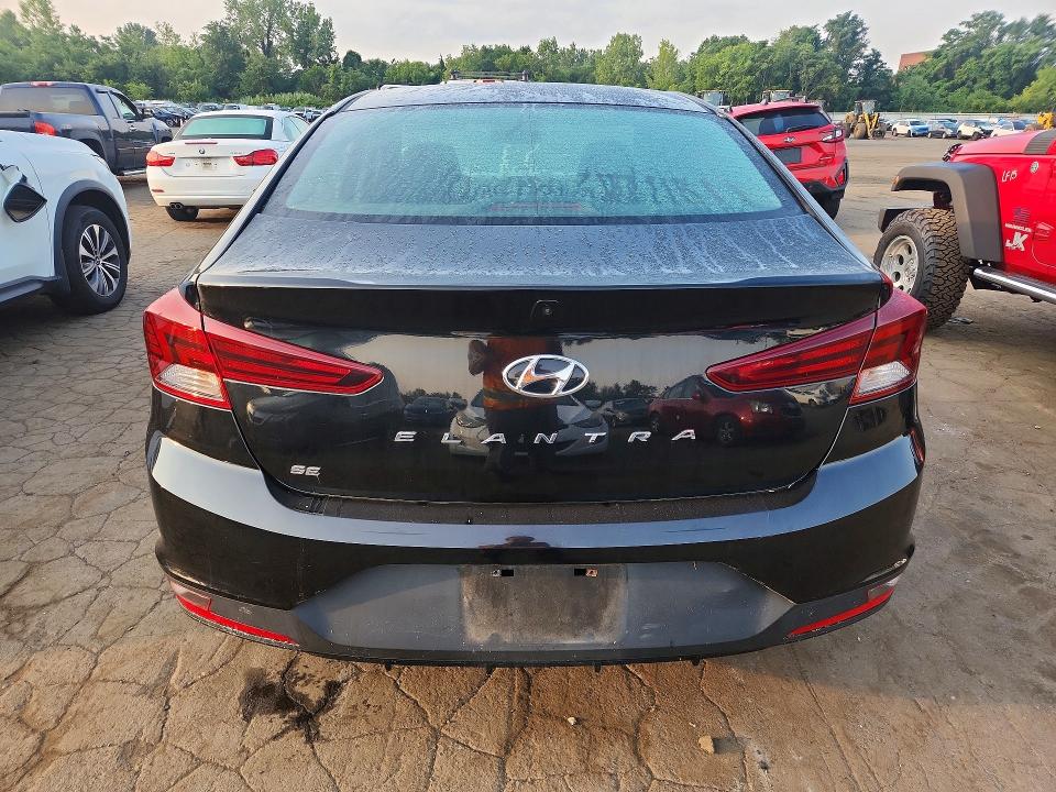 2019 Hyundai Elantra VIN KMHD74LF7KU854995 COPART salvage auction — FRONT END, Ct - Cert Of Title-Salvage, sold $1,800 on 2026-07-31 (photo 6)