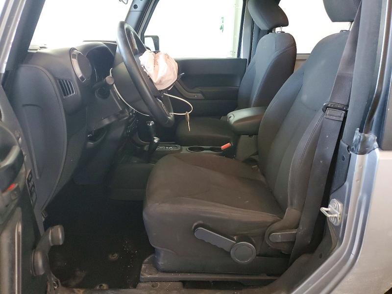 2018 Jeep Wrangler / VIN 1C4AJWAGXJL898204 COPART salvage auction — FRONT END, Tx - Salvage Vehicle Title, sold $6,999 on 2026-08-03 (photo 7)