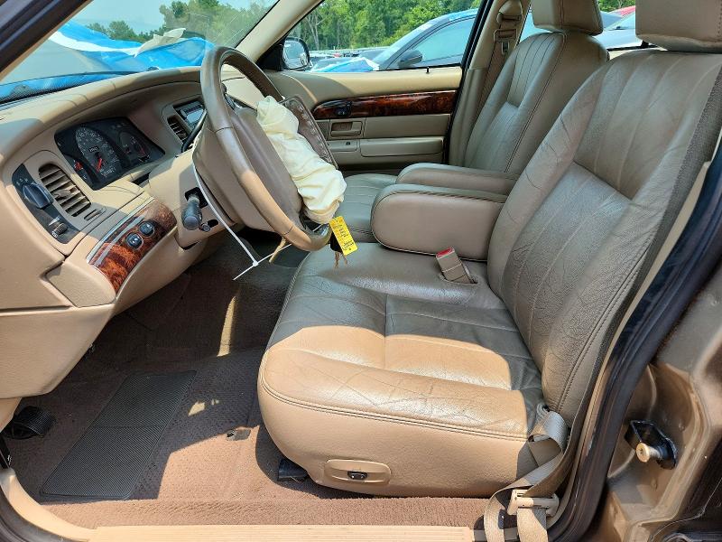 2004 Mercury Grand marquis VIN 2MEFM75WX4X669371 COPART salvage auction — FRONT END, OH - CERT OF TITLE-SALVAGE, sold $125 on 2026-07-21 (photo 7)