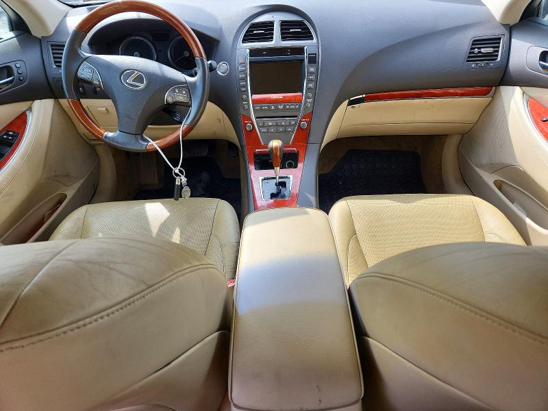 2011 Lexus Es 350 VIN JTHBK1EG9B2440111 COPART salvage auction — FRONT END, PA - CERTIFICATE OF SALVAGE, sold $500 on 2026-07-15 (photo 8)