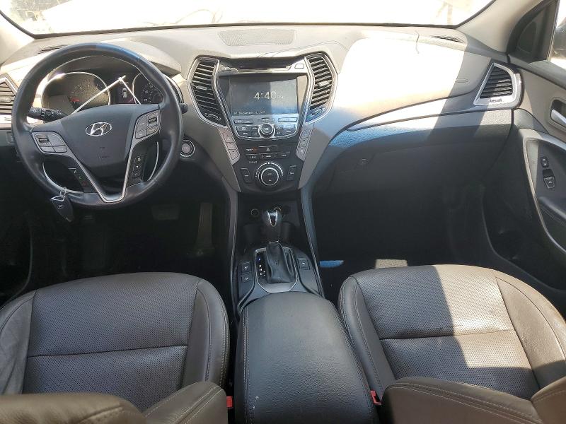 2015 Hyundai Santa fe VIN KM8SRDHF8FU129535 COPART salvage auction — FRONT END, Oh - Certificate Of Title, sold $100 on 2026-07-16 (photo 8)