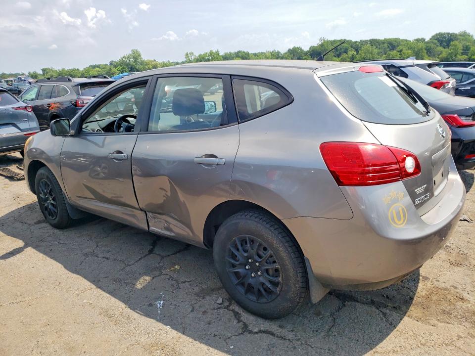 2008 Nissan Rogue sport VIN JN8AS58V18W408080 COPART salvage auction — SIDE, CT - CERT OF TITLE-SALVAGE, sold $450 on 2026-07-17 (photo 2)