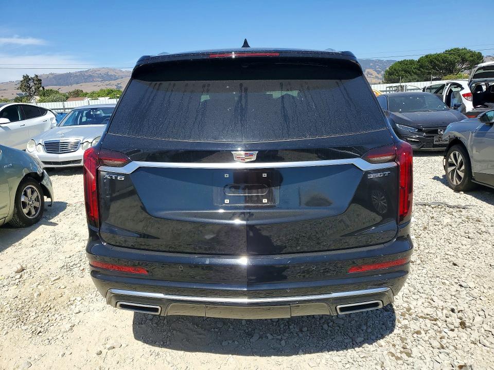 2025 Cadillac Xt6 VIN 1GYKPAR4XSZ136970 COPART salvage auction — FRONT END, Ca - Salvage Certificate, sold $4,600 on 2026-07-30 (photo 6)